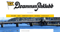 Desktop Screenshot of drammenroklubb.no